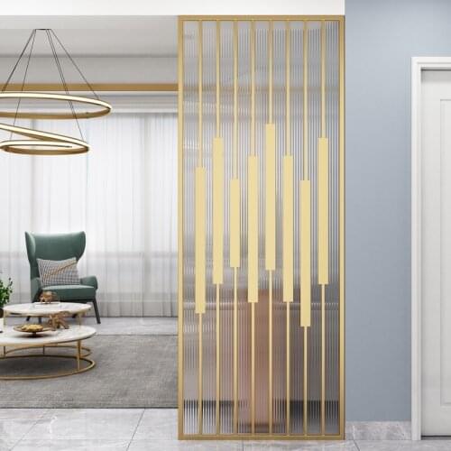 Stainless Steel Screen Modern Minimalist Living room Dining room Bedroom Decoration Partition SUS 304