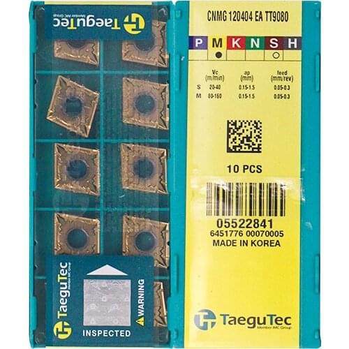 Original CNMG120404-EA TT9080 Carbide Inserts Milling Insert Lathe CNC Tools For Turning Insert