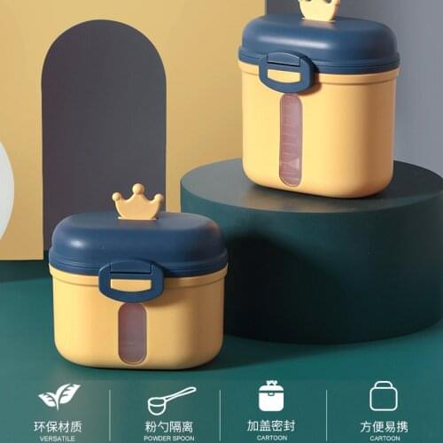 Portable Baby Food Storage Containers Outdoor Newborn Kids Essential Cereal Milk Powder Box Nuts Snacks Storage Case With Scale