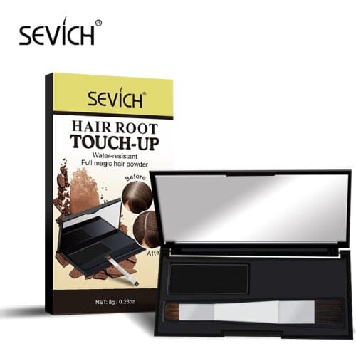 SEVICH Unisex 8g Hairline Shadow Powder Waterproof & Instantly Coverage Hair Root Makeup 4 Colors Hairline Concealer Powder