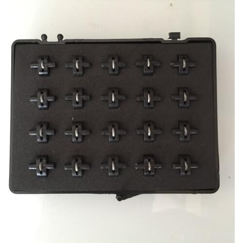 20 PCS wheel size ( 4.2*1.1*1.4) degrees and 20 PCS 145 degrees Plastic cutting wheel for CNC glass cutting machine