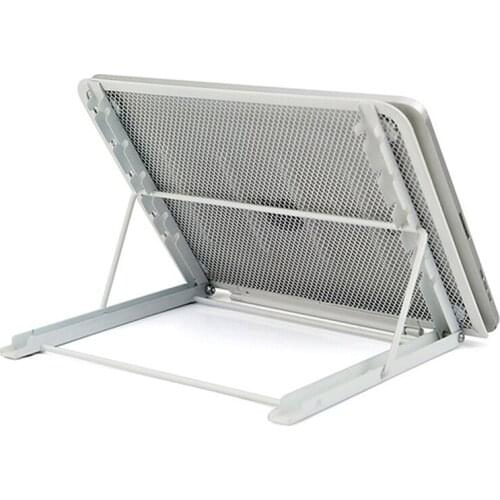 Adjustable Cooler Tablet Stand Desk Dock Holder Foldable Bracket Radiator Cooling for ipad Pro Air Mipad 1/2/3 Huawei Smartphone