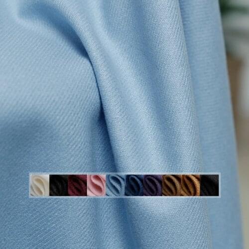 The Cloth 380g/m Weight Worsted Flannel Wool Fabrics Garment Material Autumn Women Suits Jacket Sewing Cloth Tailor Freeshipping