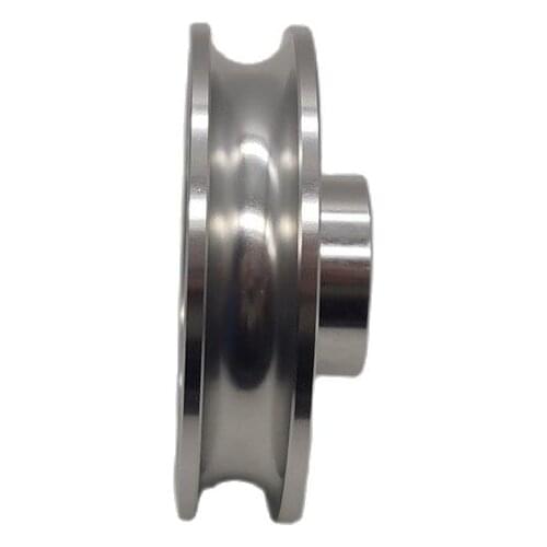 U V Type Durable Non-Slip Aluminum Alloy Rotary Encoder Measurement Meter Wheel 200MM Perimeter 6 8 10MM Bore 2PCS/Lot