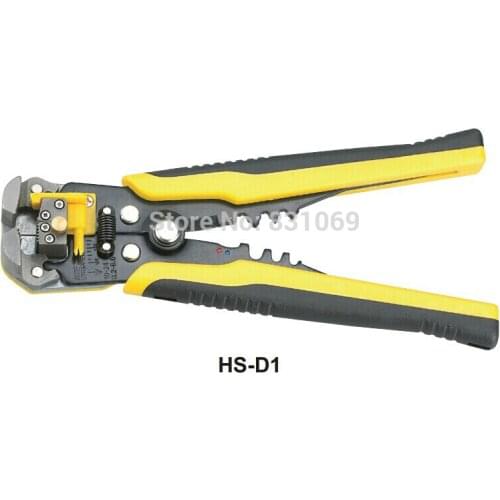 1Pcs HS-D1 AWG24-10 (0.2-6.0mm2 ) design Multi functional Cable wire Stripping, Cutting and Crimping Tools Brand New