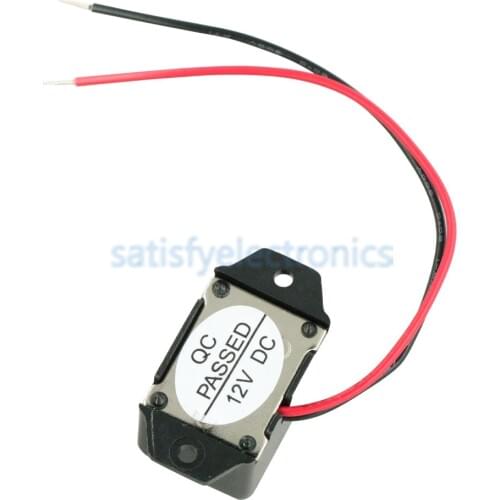 Alarm Buzzer DC 12V 85dB Mini Electronic Alarm Buzzers Constant Tone