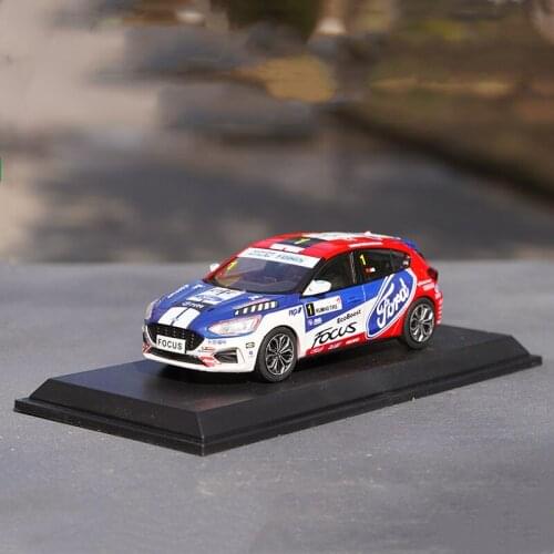 1/32 Original Ford Brand New FOCUS ST Rally Car Alloy Casting Car Model Collection Decoration Gift Childrens Toy