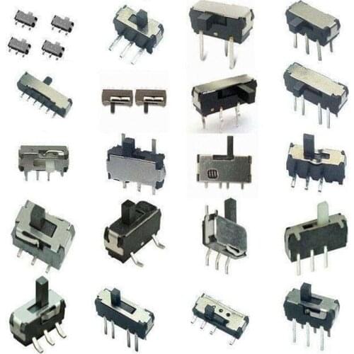 10PCS/lot SMD toggle switch 7PIN Small switch MSK12C03 (1P2T) MSK13C01 (1P3T) MSK 12C02 12D22 12D21