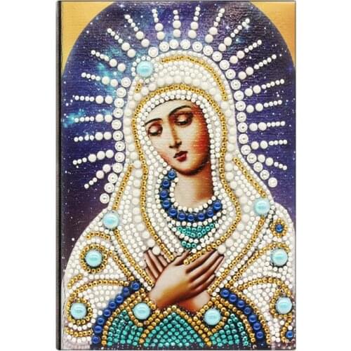 50 Pages Diamond Painting Notebook DIY Special Shaped Embroidery Cross Stitch A5 Diary Book Craft