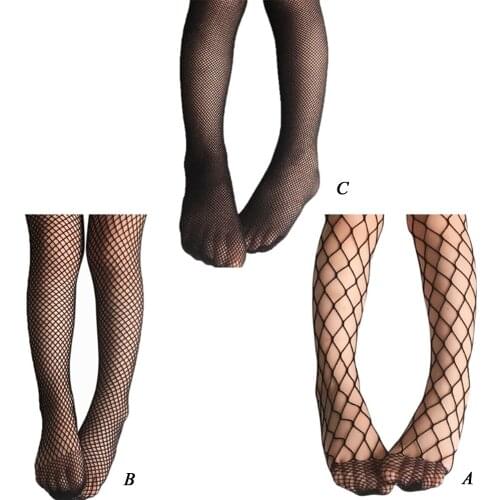 Kids Tights Children Broken Copper Denim Pantyhose Baby Girls Fashion Mesh Stockings Fishnet Stockings Black Pantyhose Tights