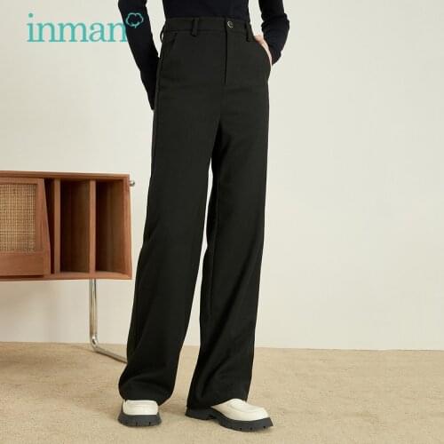 Женские брюки с высокой талией INMAN China At AliExpress