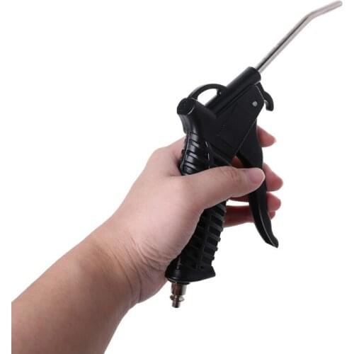1 pcs Black Air Duster Blow Gun Pneumatic Wind Blowing Kit EU Connector PU Hose