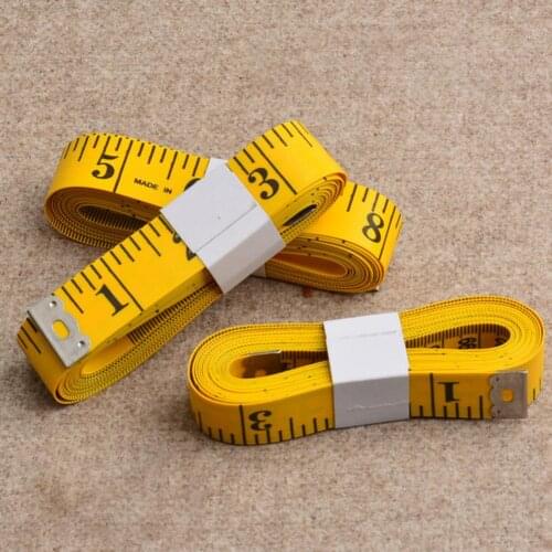3m Faux Leather Flat Body Measuring Ruler Band Soft Tape Tailor Sewing Tool