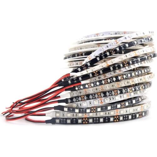 [Seven Neon]Free shipping flexible DC12V 8mm black/white FPBC 3528 UV Ultraviolet Purple waterproof 60leds/m led smd strip