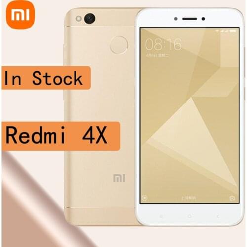 Xiaomi Redmi 4X Googleplay smartphone 4000mAh HD screen Snapdragon 435 13.0MP rear camera