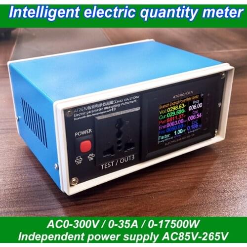 Intelligent electric quantity electric parameter measuring instrument power meter digital power meter ammeter voltmeter