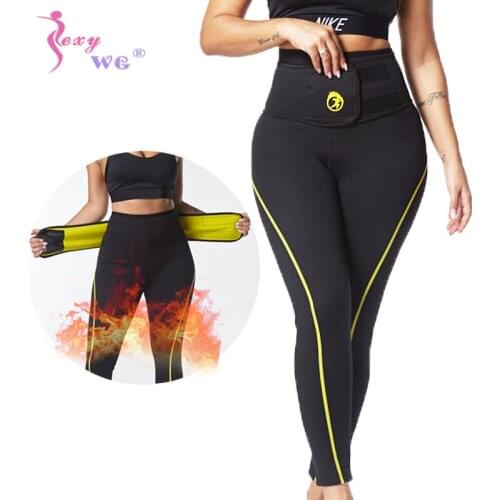 SEXYWG Body Shaper Hot Slimming Leggings for Women Waist Trainer Control Pants Shapewear Weightloss Tummy Control Belly Wrap