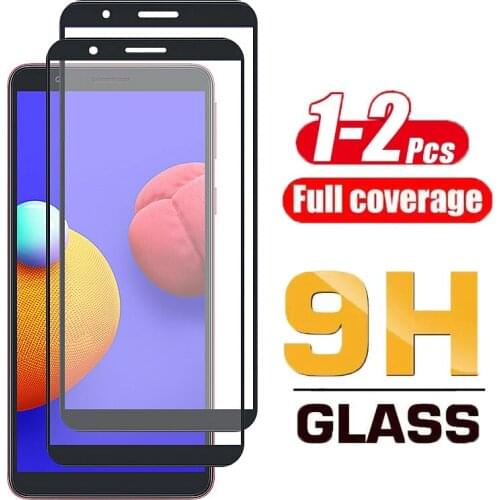 1-2Pcs For Samsung Galaxy A01 Core Tempered Glass Screen Protector For Samsung Glaxy M01 Core Protective Glas Film Full Cover