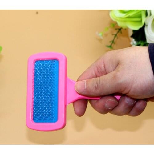 2021 New Rabbit Bathing Supplies Pet Grooming Comb Dutch Pig Rabbits Dog Comb Dry Cleaning Brush