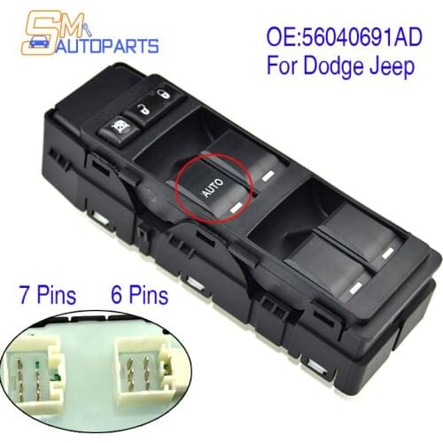 56040691AD New Electric Power Window Master Switch For Dodge Caliber Jeep Patriot Compass 2007-2010