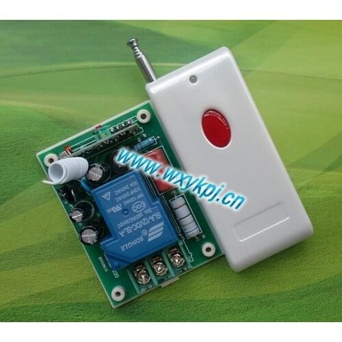 Free Shipping 1CH AC220V 30A Wireless Remote Switch&1000M Wireless Remote Control wireless remote electrical light led