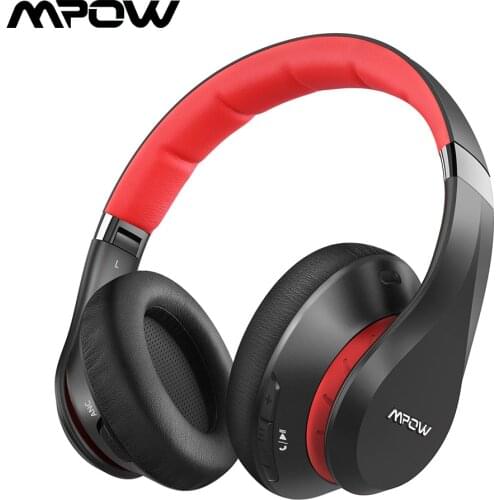 Mpow 059 Plus Wireless Headphones Bluetooth 5.0 ANC Headphone Noise Cancelling HiFi Deep Bass Headset With Mic For Computer New