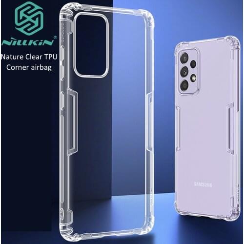 Nillkin Case For Samsung Galaxy A52 A72 Transparent Clear TPU Crystal Silicone Cover