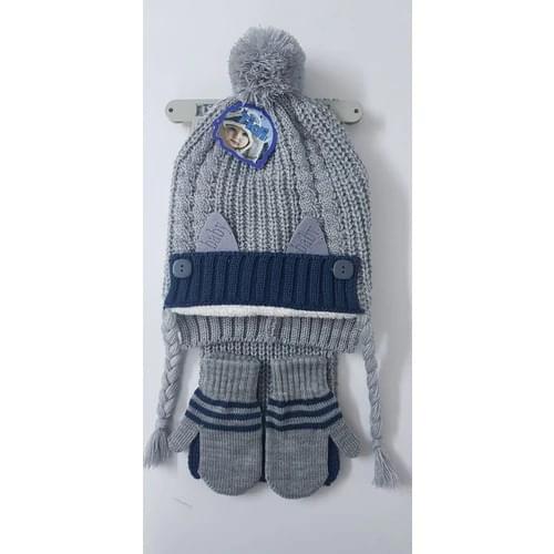 Ranging age 3'lu Children 'S Scarf Beanie Gloves Set