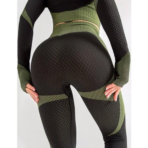 EF8280 Seamless Yoga Tight Leggings Women Fitness Legging Sport Workout Elastic Trousers Leggings For Women Slim Pants