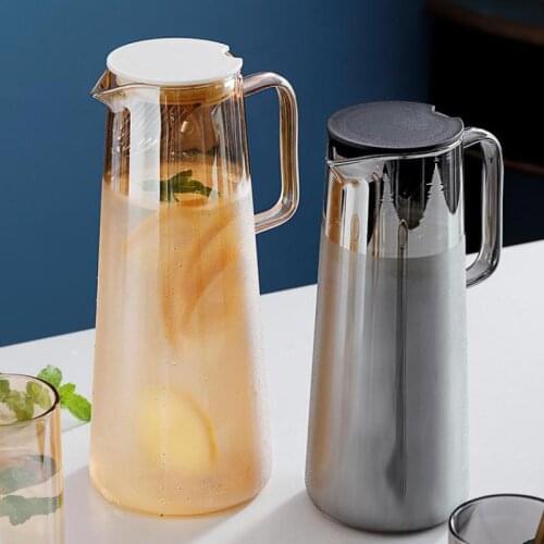 Cold Kettle High Temperature Resistant Household Nordic Transparent Glass Explosion-proof Large-capacity Teapot High-value