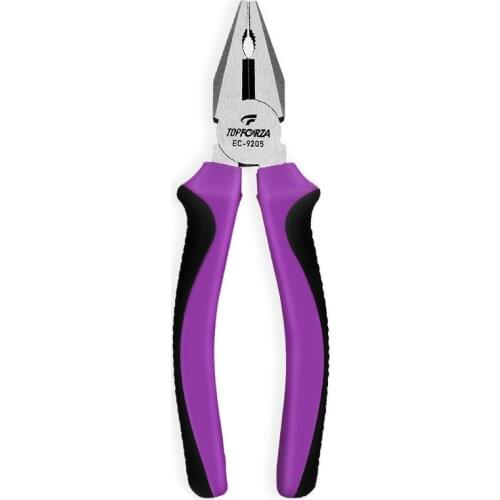 6 Inch Combination Pliers CR-V Steel Wire Cutters Hardness Iron Cable Shearing Clamping Tighten Tools