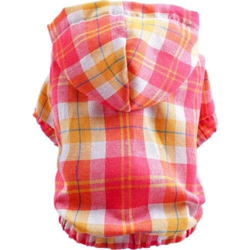 Dog Jacket Wear Resistant Button Small Puppy Pet Hoodie Dog Clothes for Dog