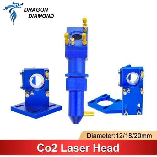 K Series CO2 Laser Head Set Dia.12-20mm Focal Length 50.8mm For 2030 4060 K40 Laser Engraver