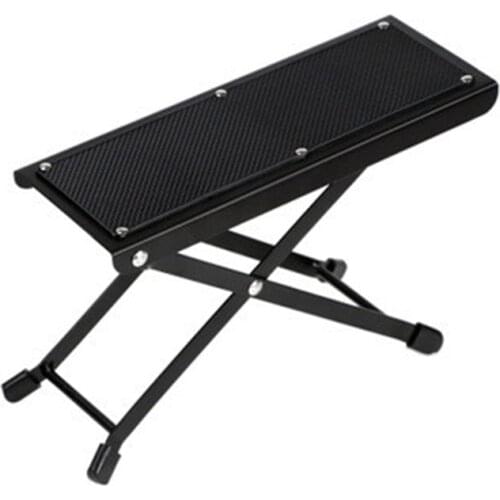Guitar Foot Stool Height Adjustable Folding Foot Rest Made of Solid Iron Guitar Foot Stand For Classical Guitar GP210
