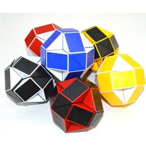 Shengshou Section 24 Magic Ruler Cube Sengso Magic Snake Puzzle Speed Cube DIY Model Educational Toys For Children