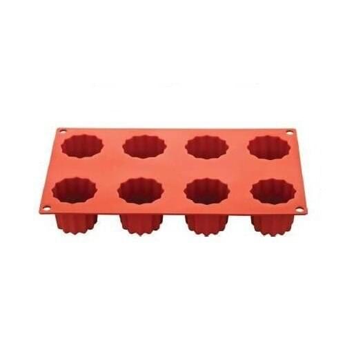 Aryıldız Siliconart 8 Li Flower Muffin Mould
