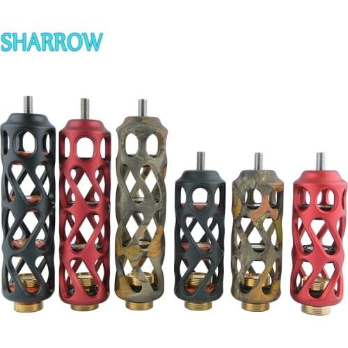 1pc Bow Stabilizer 4" 6" Compound Bow Dampener Aluminum Alloy Shock Absorber for Outdoor Archery Hunting Shooting Accessories