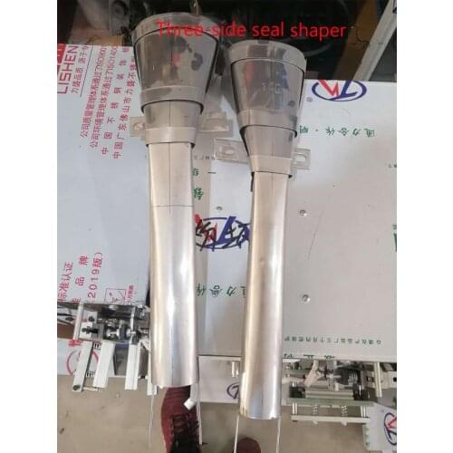 Packaging machine parts shaper