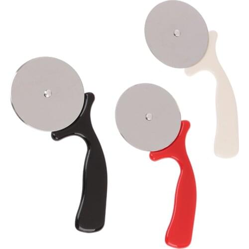 1pc 6cm Pizza Tools Stainless Steel Wheels Pizza Cutter Diameter knife For Cut Pizza Tools Kitchen Accessorie