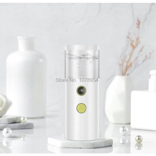 100pcs Nano spray Facial Steamer Portable Steam Face Humidifier USB Charging beauty