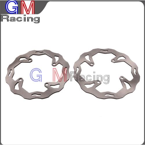 Motorcycle 250MM Front Brake Disc Rotor For KAWASAKI KX125 KX250 KX250F KXF250 KX450F KXF450 KLX450R KX 250F 450F Dirt Bike