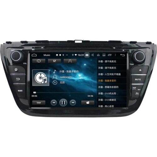 DSP 4gb+64gb PX6 Android 10 Car DVD Player for Suzuki SX4 S Cross 2013-2016 Stereo Radio GPS Bluetooth 5.0 WIFI Easy Connect
