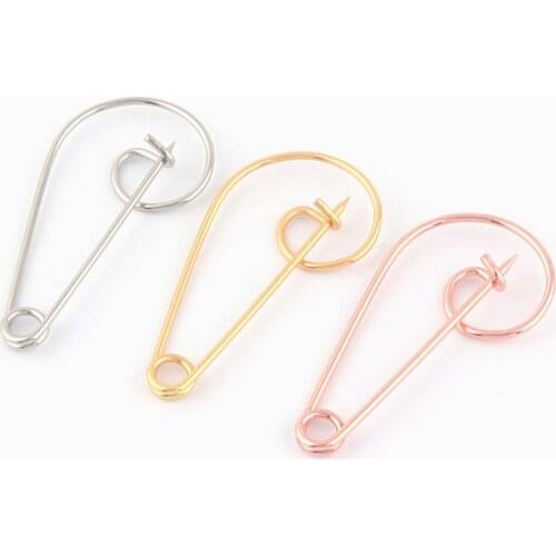 Safety Pins Large Kilt Safety Pins Broochs Charm Holder Apparel Accessories DIY Sewing 55mm