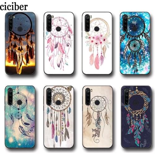 Dreamcatcher Funda Case for Xiaomi Mi Note 11 10S 10T 11i 11X 9 Poco F3 M3 C3 X3 GT NFC Pro Lite Ultra Luxury Black Silicone TPU