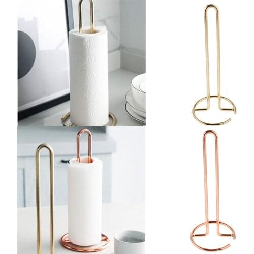 Nordic Style Toilet Paper Holder Free Standing Tissue Roll Paper Stand for Home Bathroom Hotel Ornament