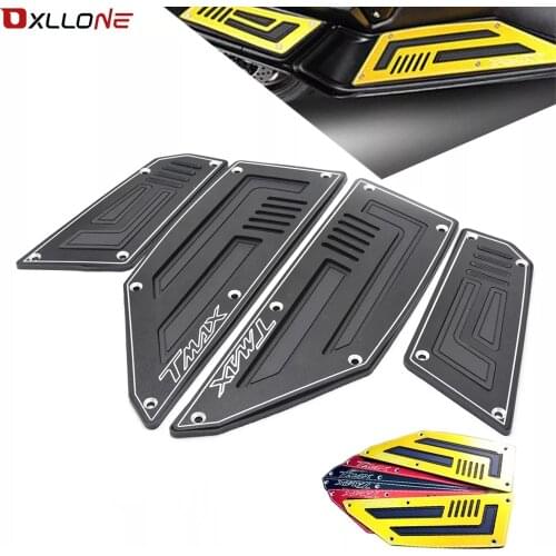 Motorcycle Foot Plate Motorbike Footboard Steps Foot Plate For YAMAHA TMAX530 T-MAX530 T MAX 530 2012 2013 2014 2015 2016