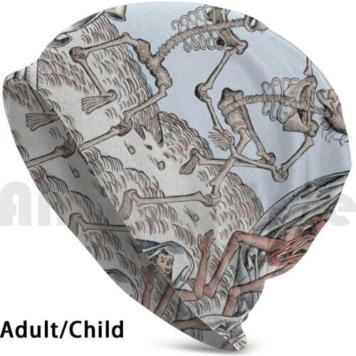 In These Dark Times-Dessert First! Beanies Knit Hat Hip Hop Black Death Bubonic Plague Bubonic Death Black