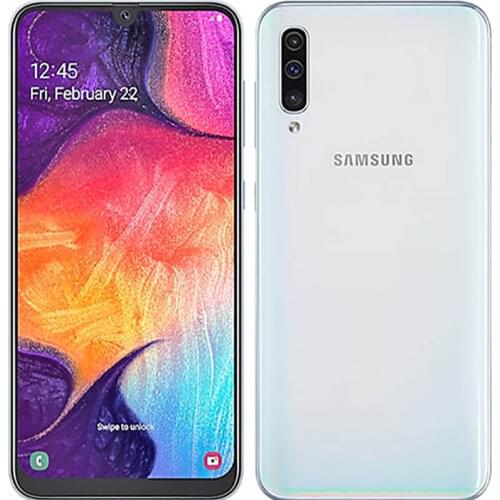 Samsung Galaxy A50 SM-A505 6.4” Cell Phone 4GB 128GB Refurbished-99% New Mobile Phone 13 MP Single SIM Smartphone U.S. version