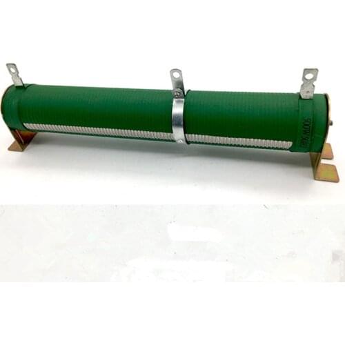 1PCS Adjustable Wire Wound Resistor 100W 1K Ohm Variable Resistor Green