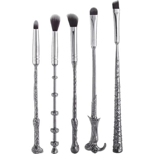 2021 Makeup Brush Sets Magic Wand Eye Shadow Brush Beauty Comestic Potter Brush Tools Make Up Kits 5PCS/Set